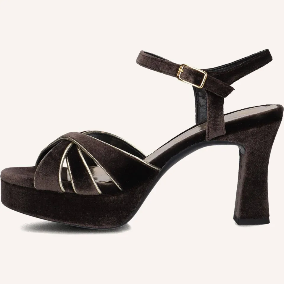 Unisa Sandalen Ocate Bruin, foto 6