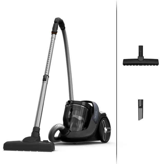 Rowenta G-Force Cyclonic Effitech® RO7C36 Stofzuiger zonder zak Grijs
