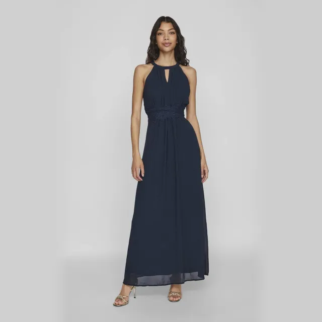 Vila MILINA maxijurk donkerblauw