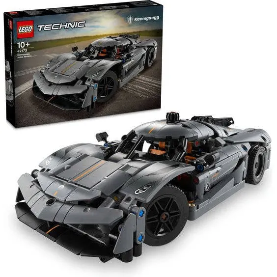 Lego Technic Koenigsegg Jesko Absolut grijze hypercar Auto Bouwpakket voor Kinderen 42173