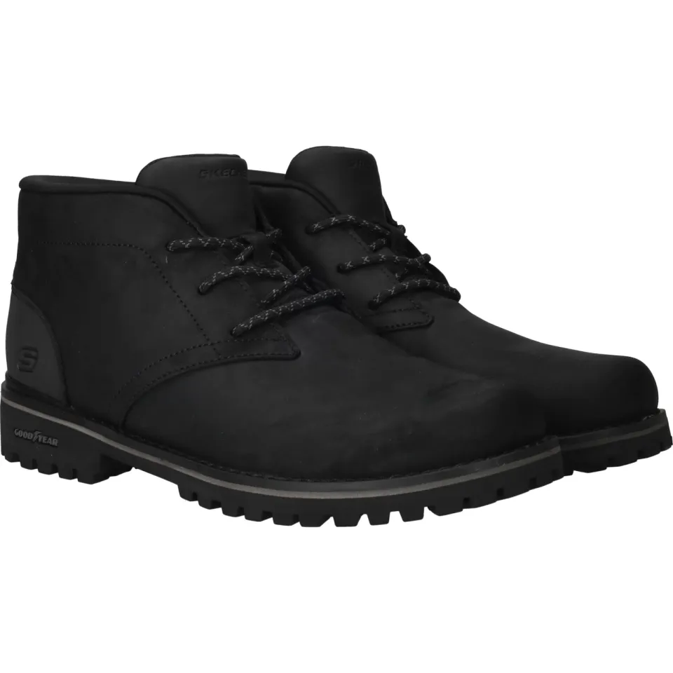 Skechers Slip-ins Quintero Damien veterboots zwart, foto 2