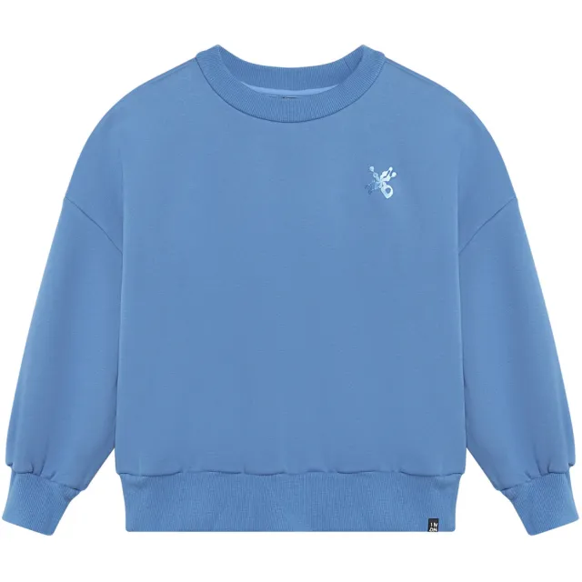 Indian Blue Jeans oversized sweater met backprint - blauw