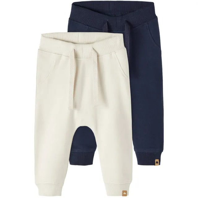 NAME IT BABY NBNTAKKI babybroek donkerblauw ecru, foto 2