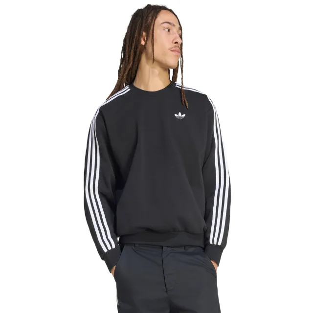 Adidas adicolor Sweatshirts Heren - Zwart - Katoen Jersey
