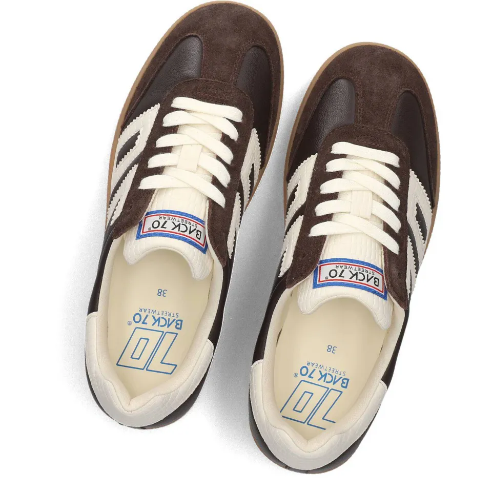 Back 70 BACK70 Cloud lage sneaker bruin, foto 4