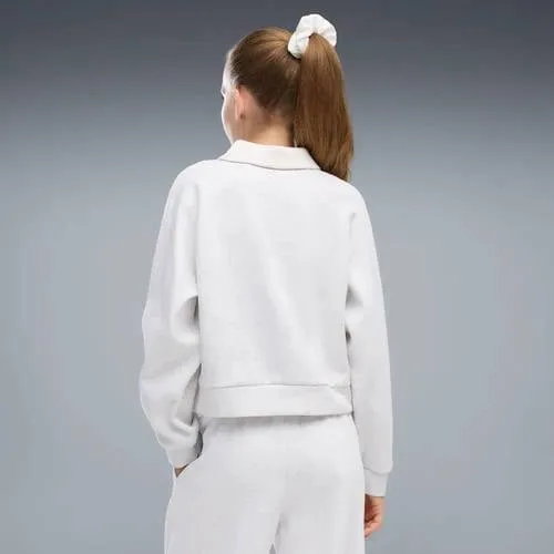 Puma class relaxed sweater - wit, foto 4