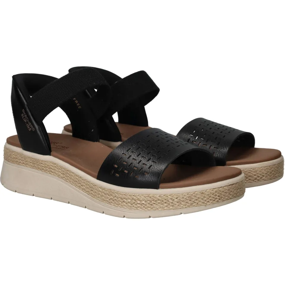 Skechers Slip-Ins Bobs Sun Ray sandaal zwart, foto 3