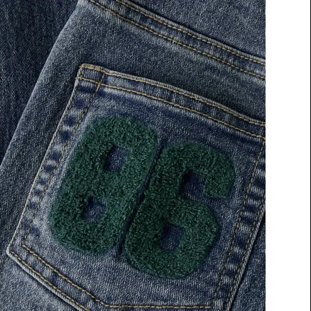 NAME IT MINI NMMBEN tapered jeans met tekst - mediumblauw, foto 5