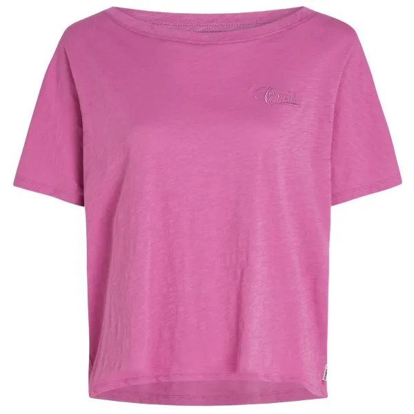 O'Neill Essentials Script Scoop Neck top fuchsia, foto 2