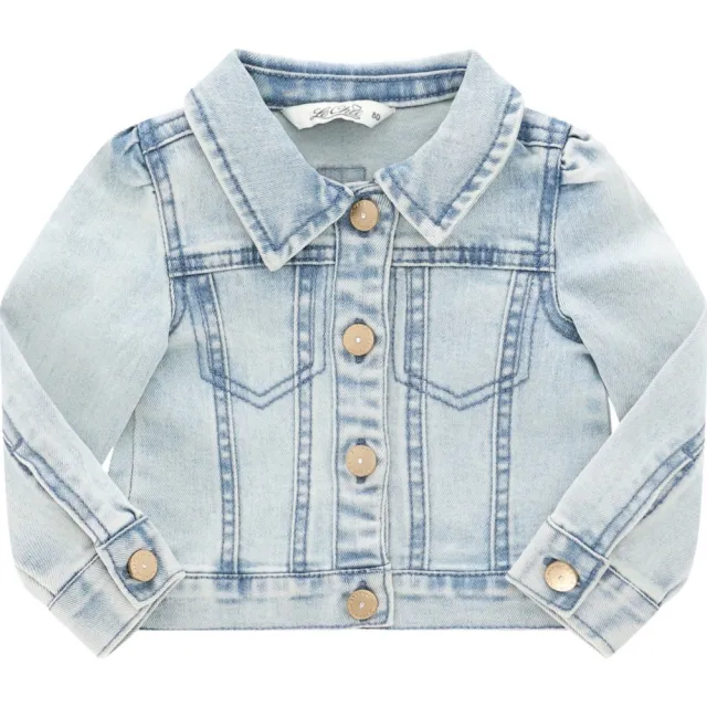 Le Chic spijkerjas zomer light blue denim, foto 2