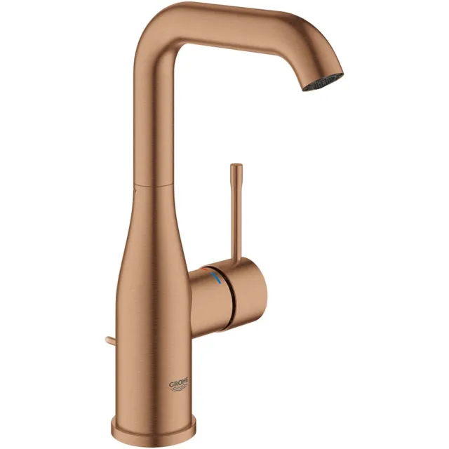 Grohe Essence wastafelmengkraan 1 hendel warm sunset geborsteld Brons