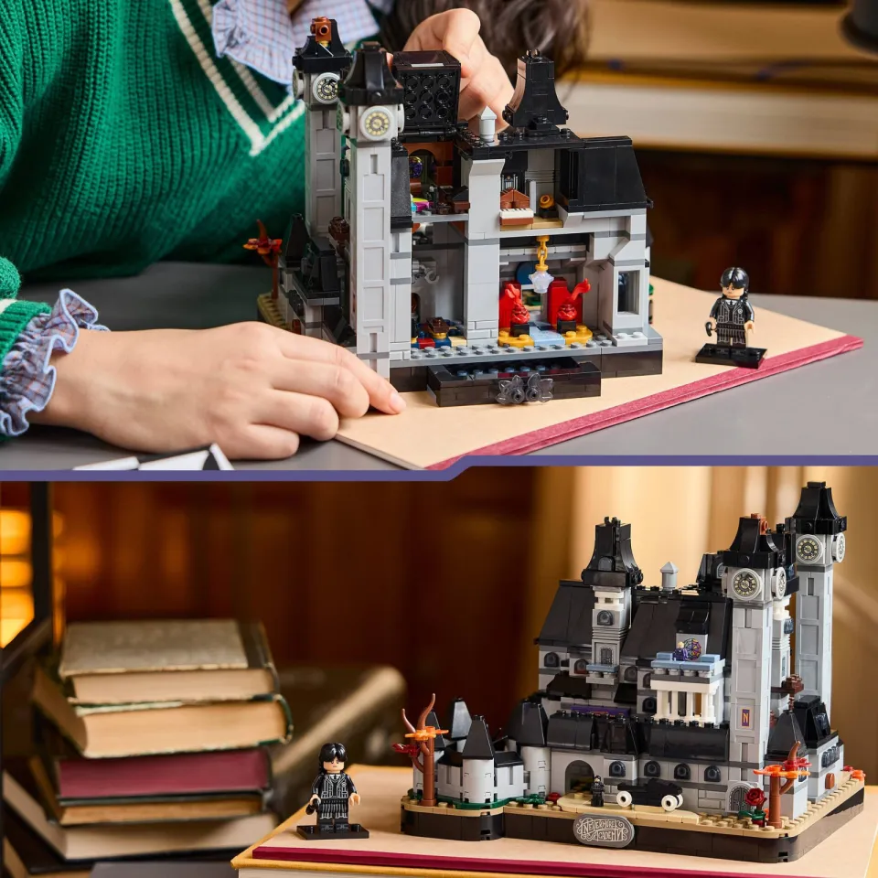 Lego Wednesday Nimmermeer Academie Mysterieus Speelgoed voor Kinderen 76788, foto 6