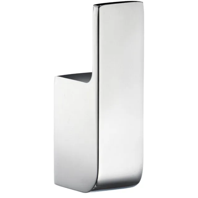 Smedbo Handdoekhaak 2 Stuks 2x3x7 cm Zink Gepolijst Chroom