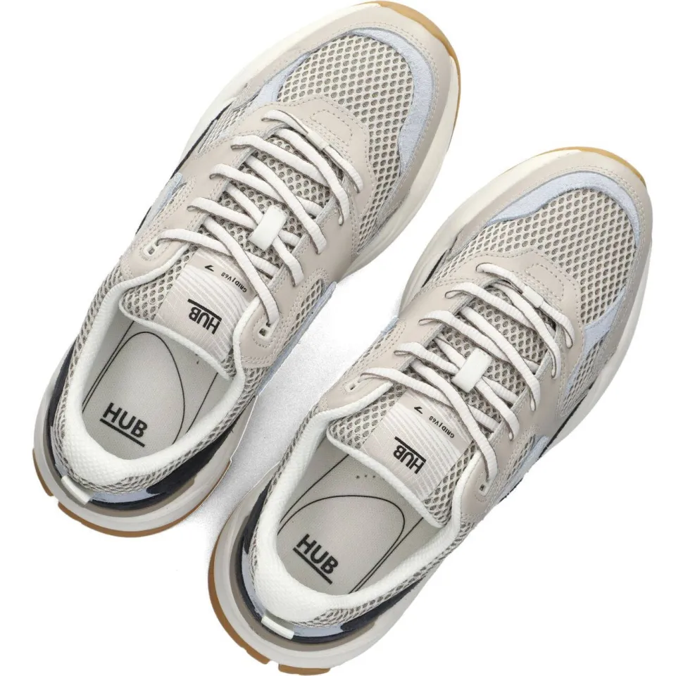 Hub Sneakers Grid-m Beige, foto 2