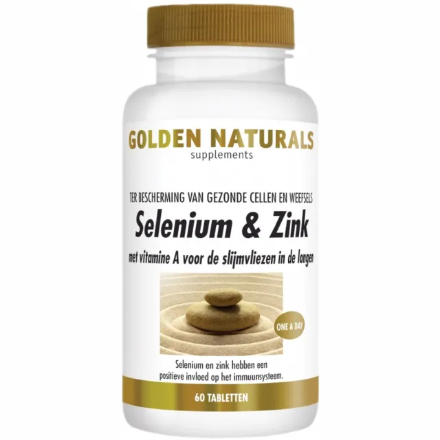 Golden Naturals Selenium & Zink tabletten