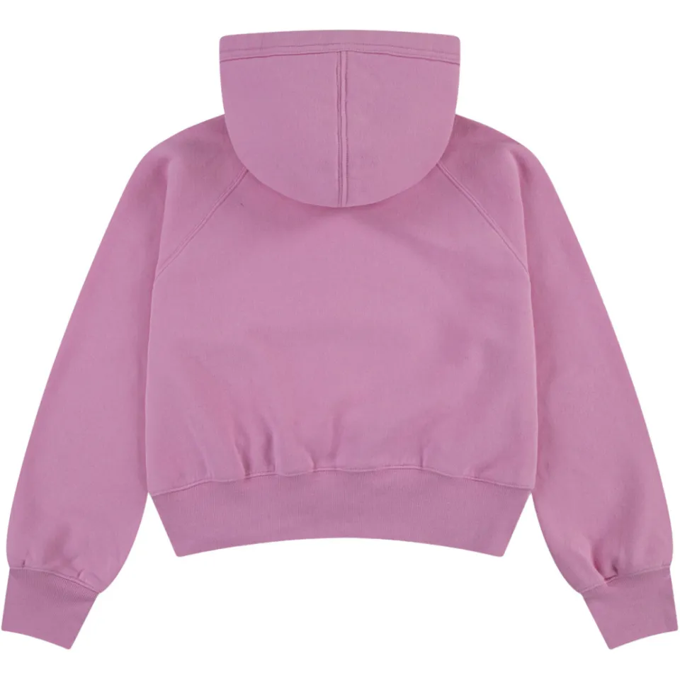 Abercrombie & Fitch hoodie roze, foto 4