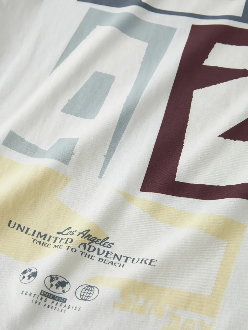NAME IT t-shirt wit met print, foto 4