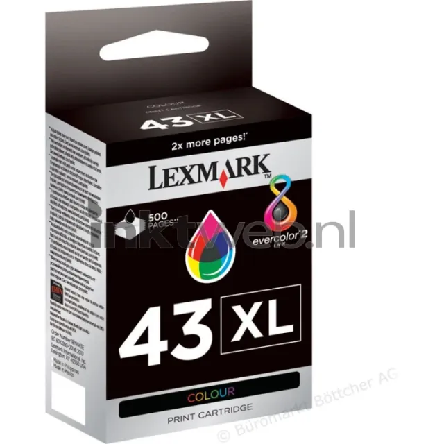 Lexmark 43XL kleur (Origineel Hoge Capaciteit)
