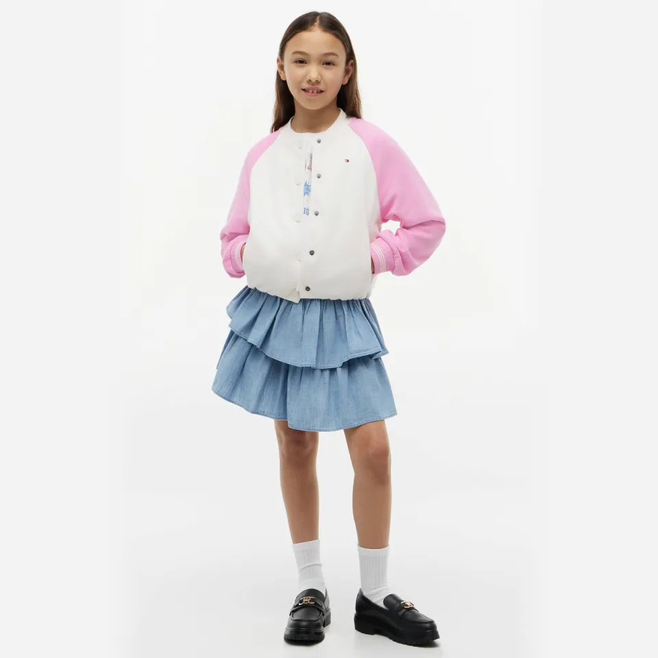 Tommy Hilfiger spijkerrok lichtblauw Light blue denim