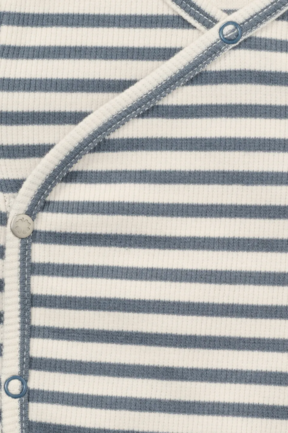 Noppies baby gestreepte longsleeve blauw/ecru, foto 5