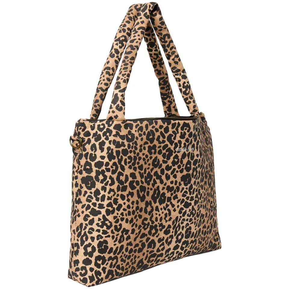 Studio Noos Leopard Diaper Bag luiertas bruin, foto 2
