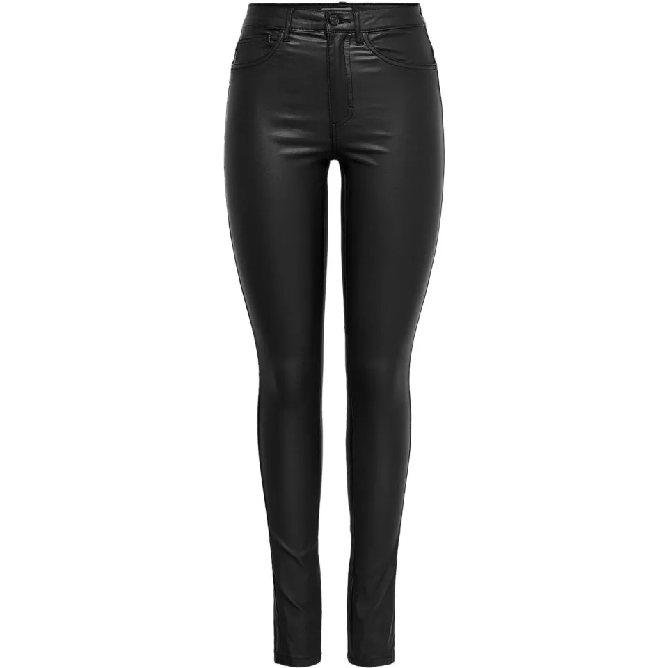 Only ONLROYAL skinny broek zwart, foto 3