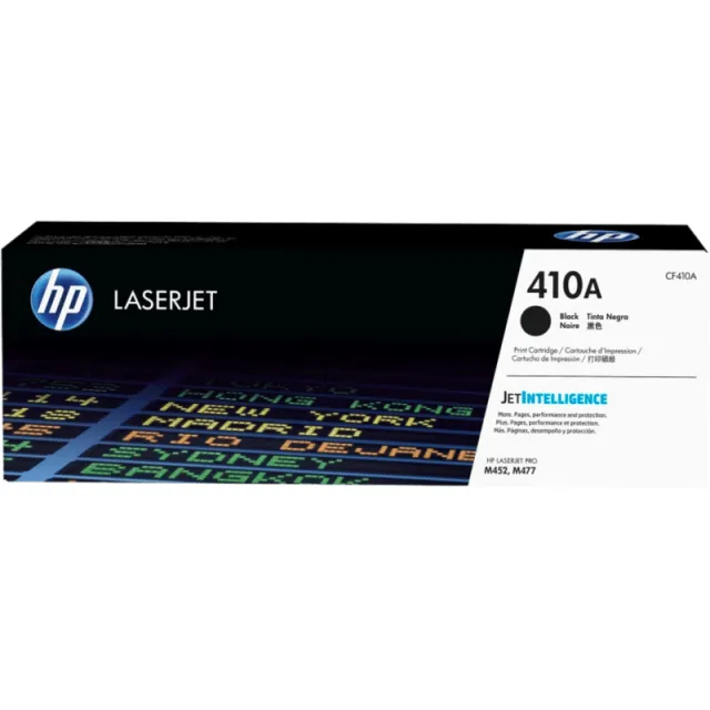 Hp 410A zwarte LaserJet tonercartridge CF410A