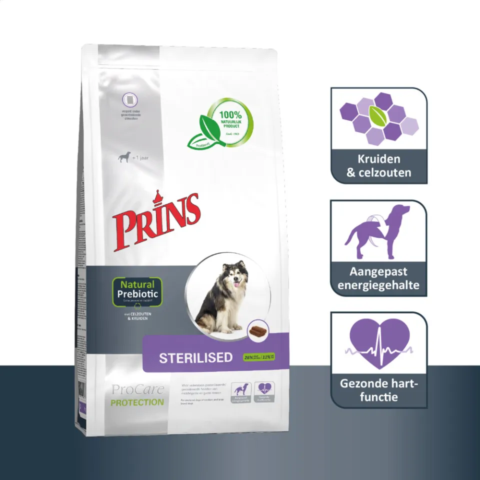 Prins ProCare Protection Sterilised hondenvoer, foto 3