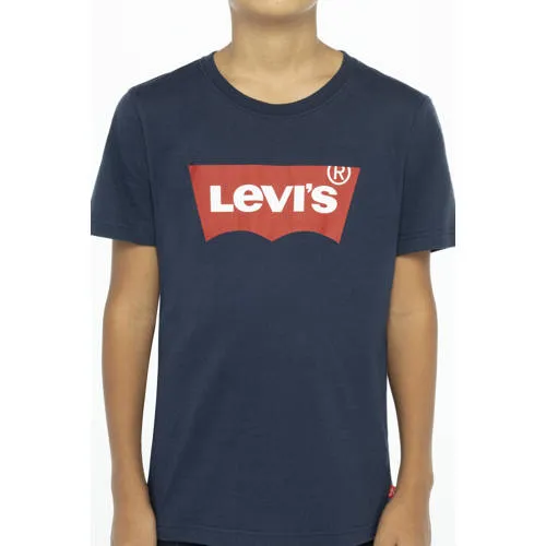 Levi's Kids T-shirt Batwing met logo donkerblauw, foto 3