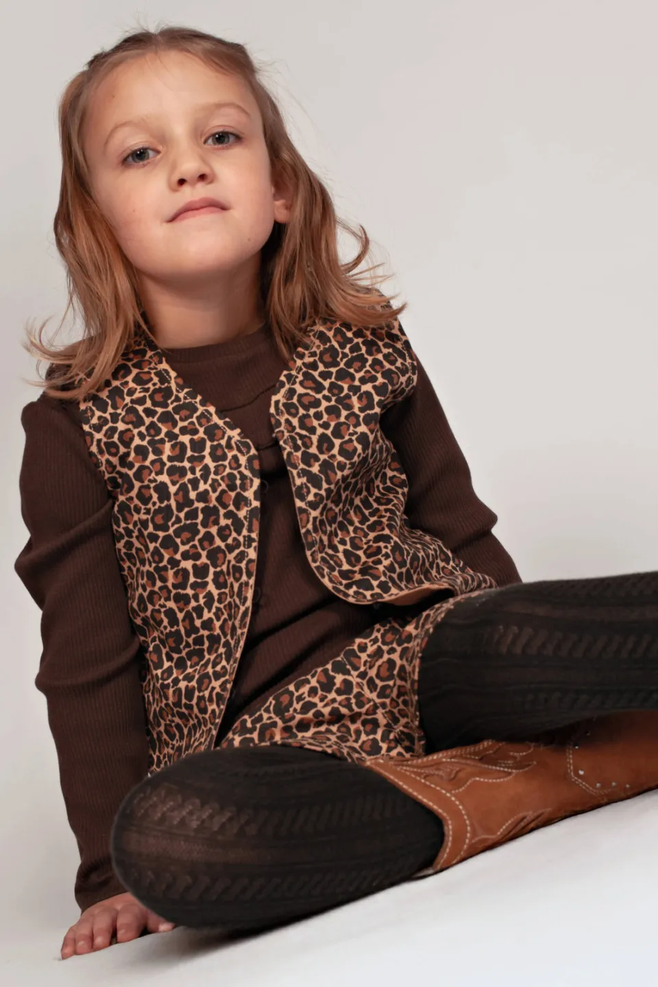 Jubel City Chic longsleeve bruin, foto 6