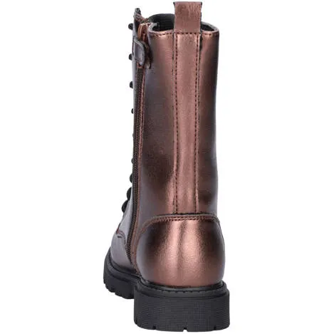 Nelson Kids enkelboots met profielzool - bruin metallic, foto 3