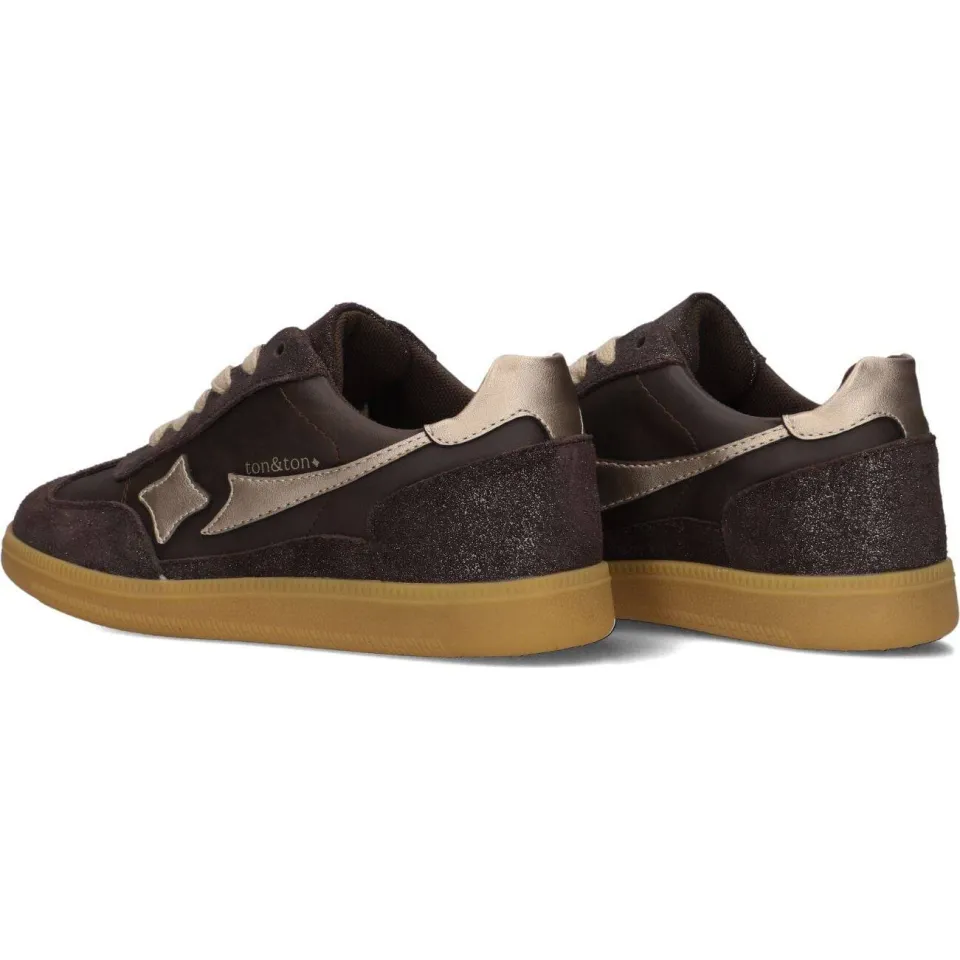 Ton & Ton Sneakers Vilde Bruin, foto 2