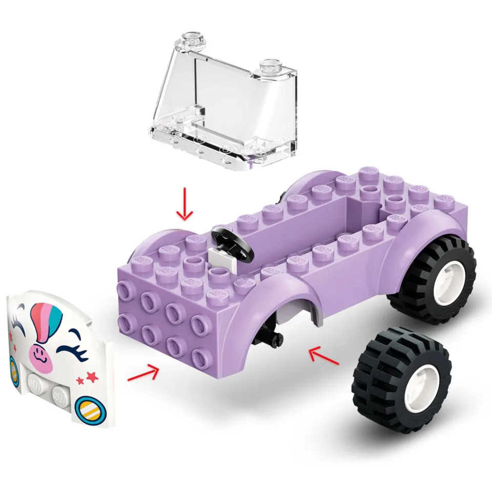 Lego Friends Eenhoorn Taartenbezorgauto Speelgoed voor Kinderen 42675, foto 7