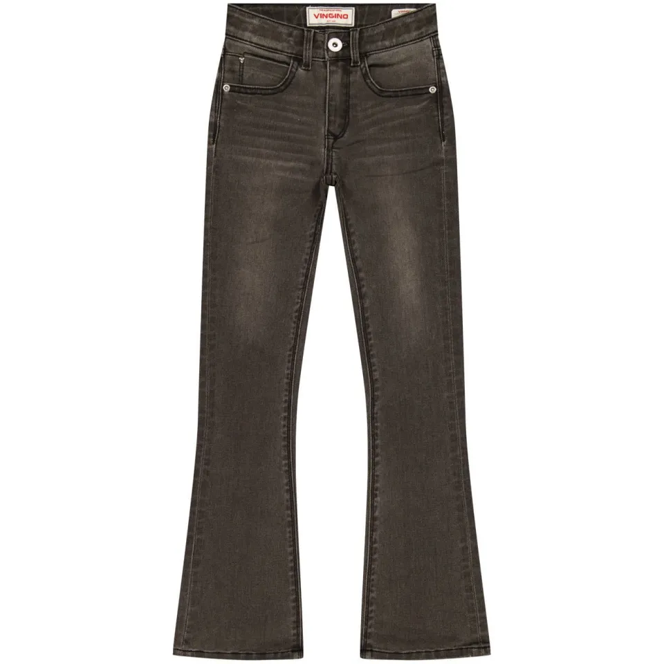 Vingino Brianna high waist flared jeans - grijs, foto 2