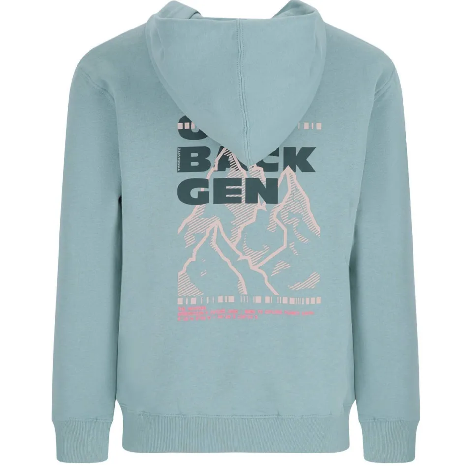 TYGO & vito NextGen hoodie met backprint - lichtblauw, foto 2