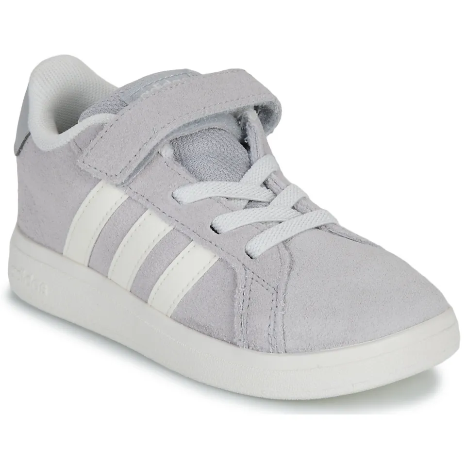 Adidas Grand Court 00's sneaker lichtgrijs ecru, foto 2