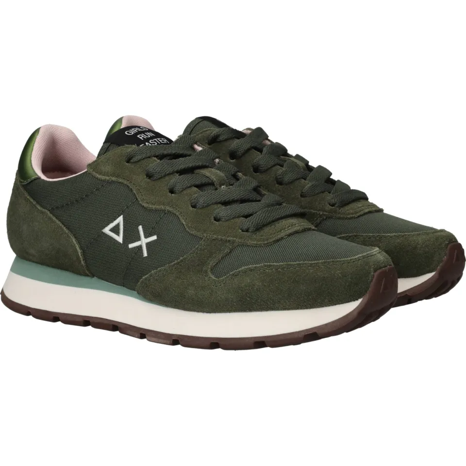 Sun68 Ally Solid lage sneakers groen, foto 3