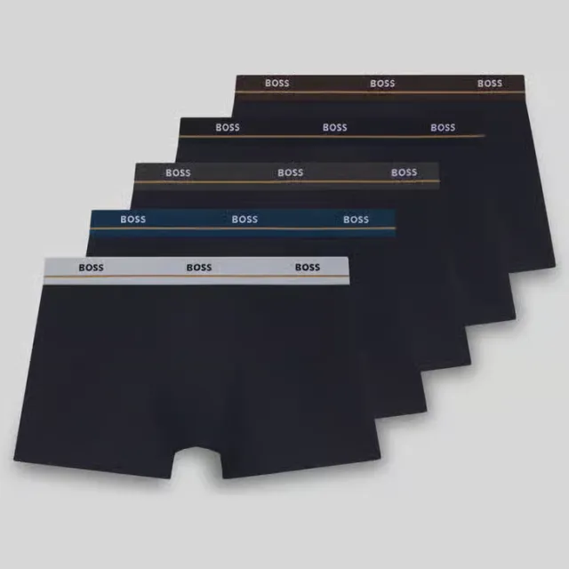 Boss Essential Trunk boxershorts donkerblauw, foto 2