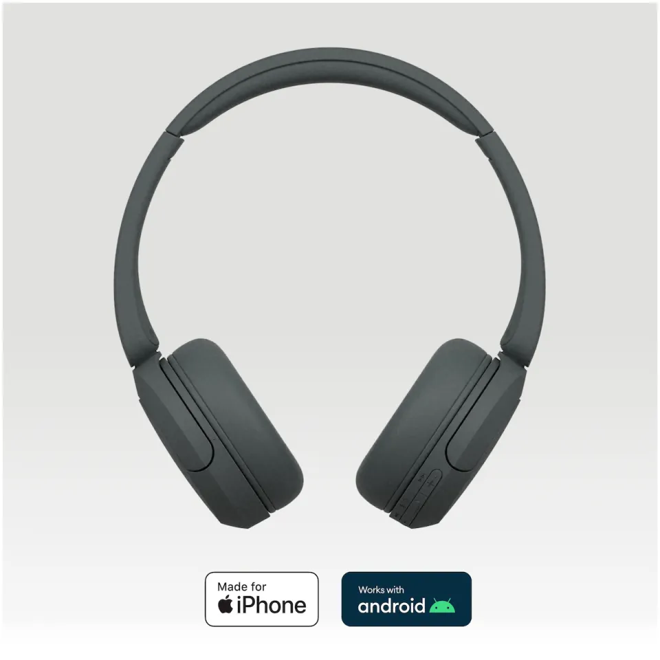 Sony WH-CH520 on-ear koptelefoon zwart, foto 3