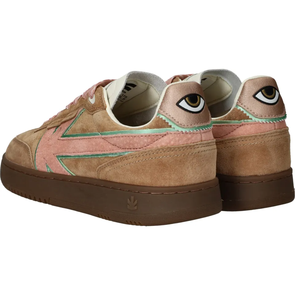 Kaotiko Boston V lage sneakers bruin, foto 4