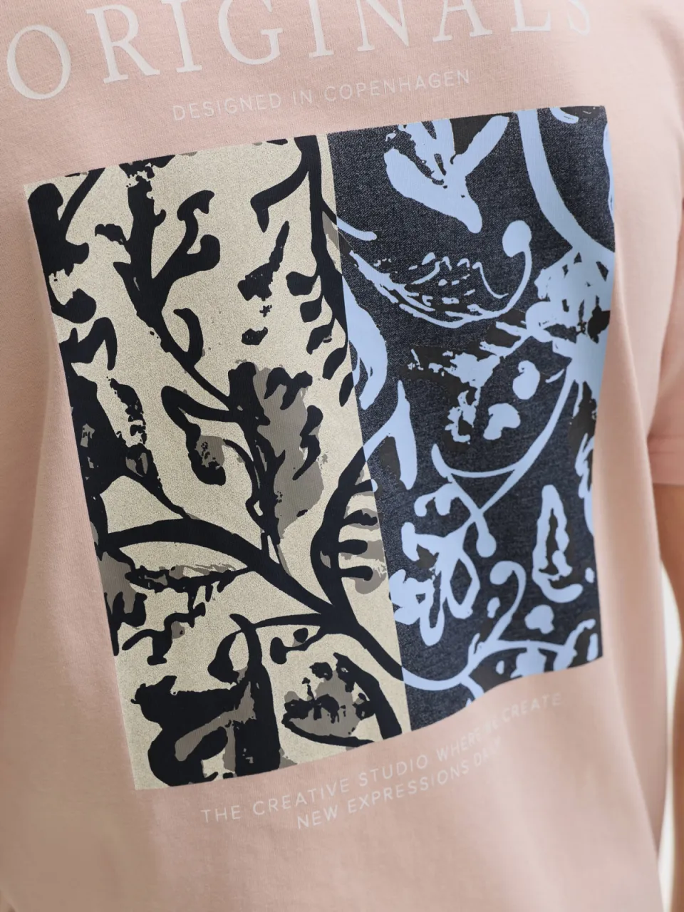 Jack & Jones Junior T-shirt met backprint roze, foto 6