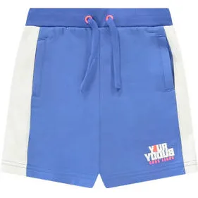Cars Little Cars sweatshort blauw/wit