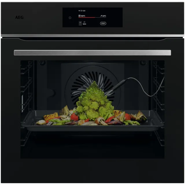 AEG TE8PB73ZAT Inbouw oven Zwart, foto 2