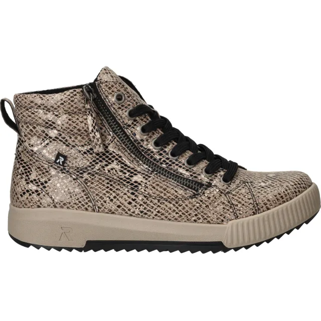 Rieker Sport Veterboots Dames Beige
