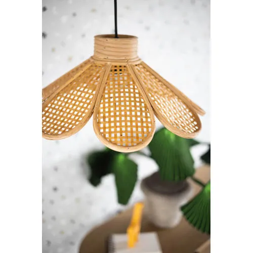 Kidsdepot Flore bamboe hanglamp naturel, foto 3