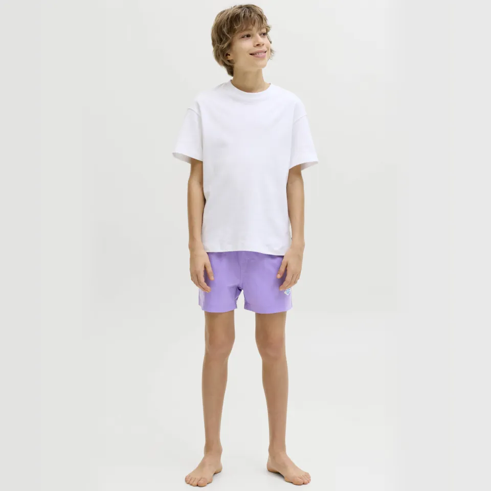 Jack & Jones JUNIOR zwemshort paars