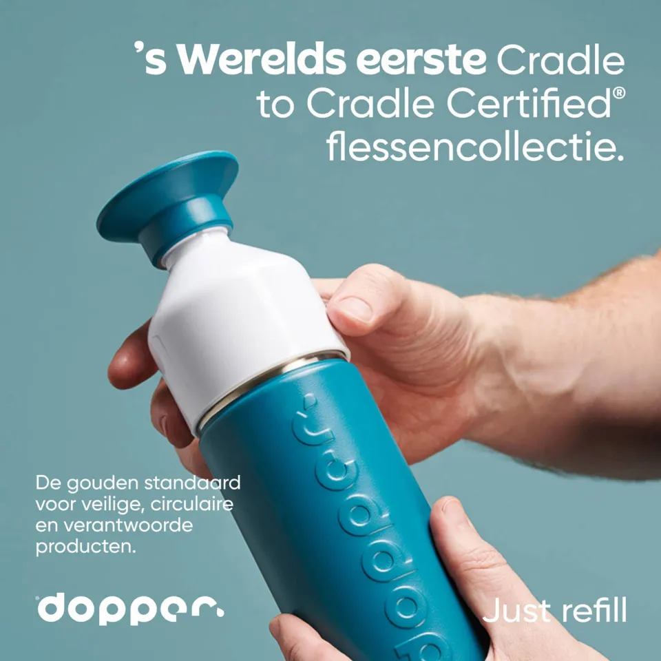 Dopper Insulated thermosfles 580 ml blauw, foto 8