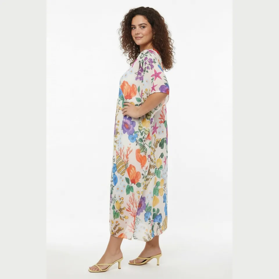 Yoek Coraffleur kaftan multi, foto 4