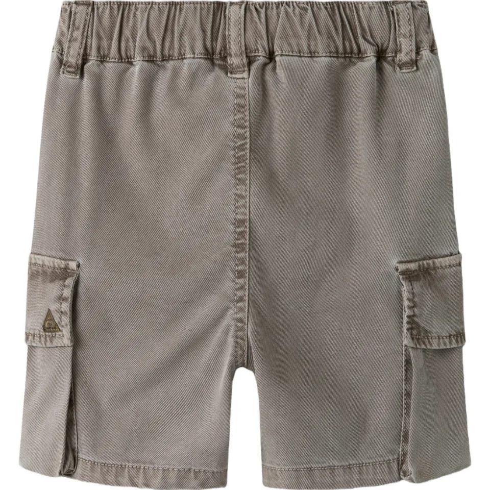 NAME IT MINI cargoshort grijsbruin, foto 3