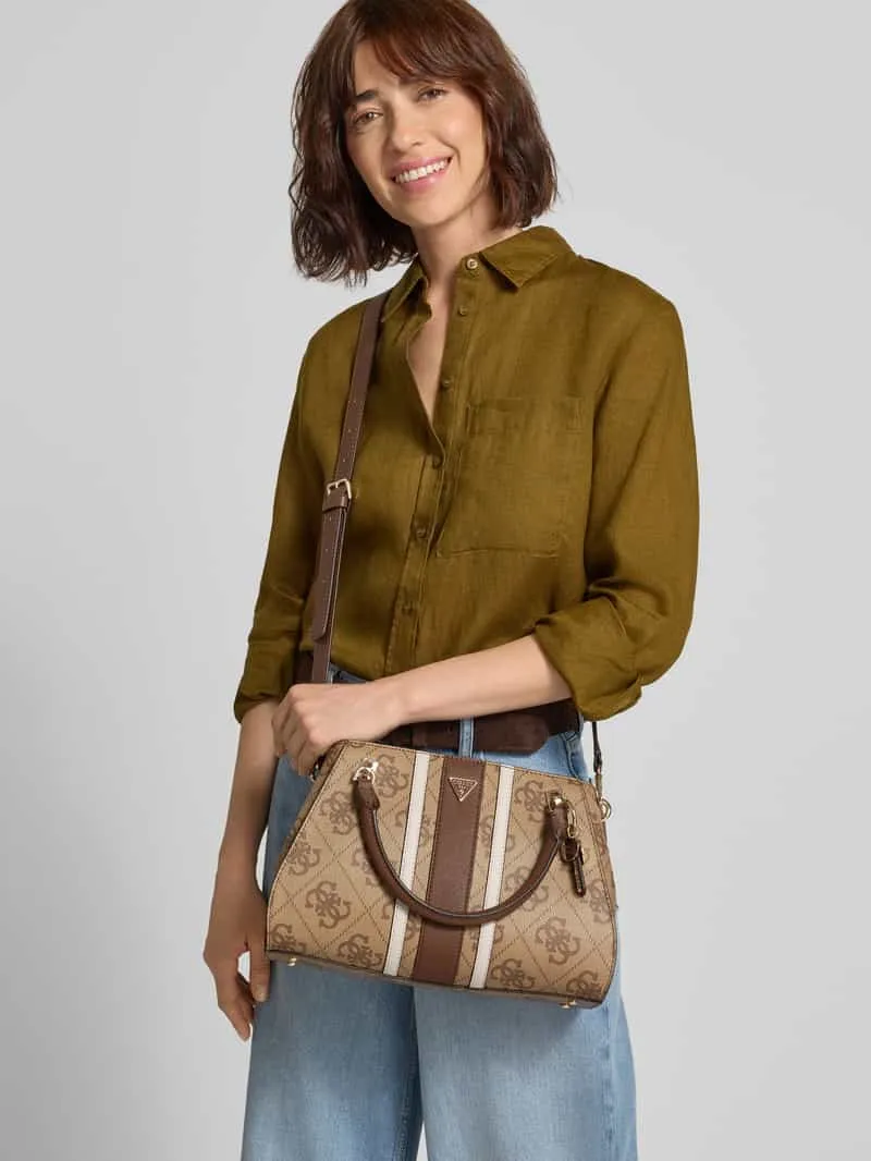 Guess Noelle II handtas latte bruin, foto 4